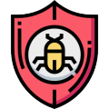 Shield representing WordPress security &amp; protection